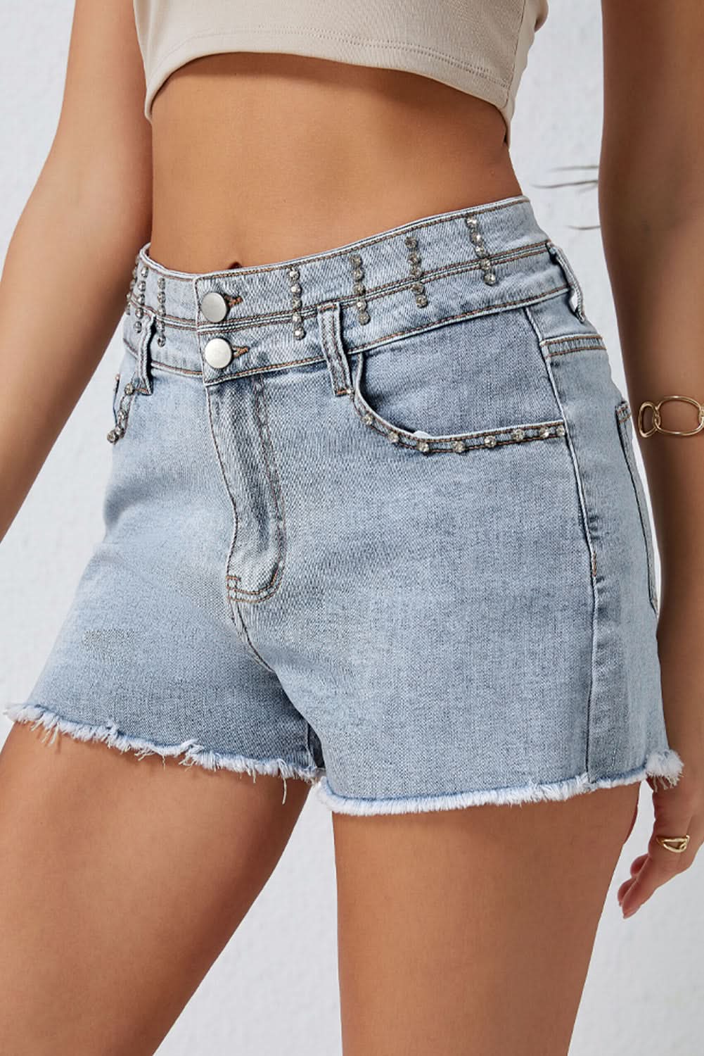 Rhinestone Rodeo Vintage Shorts