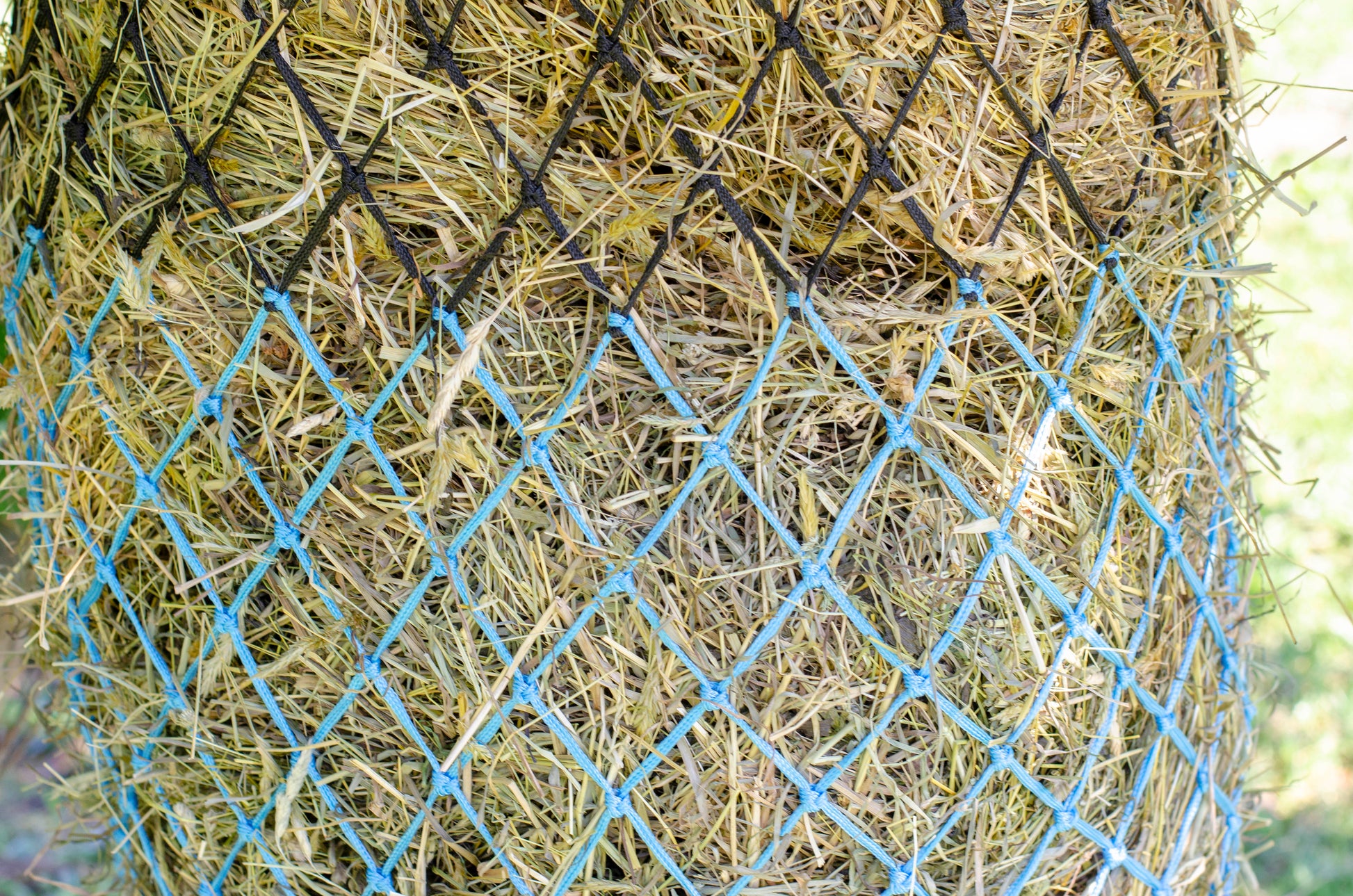 Derby Originals Set of 2 Superior Slow Feed 56" Soft Mesh Hanging Hay Net for Horses