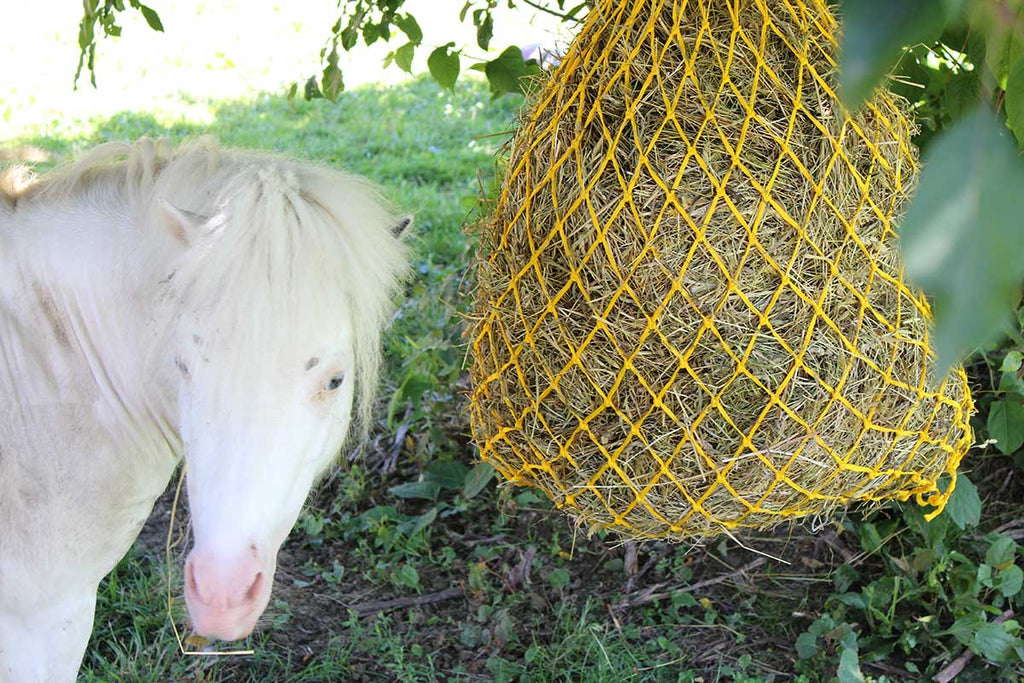 Derby Originals 42” Superior Slow Feed Soft Mesh Hanging Hay Net for Horses