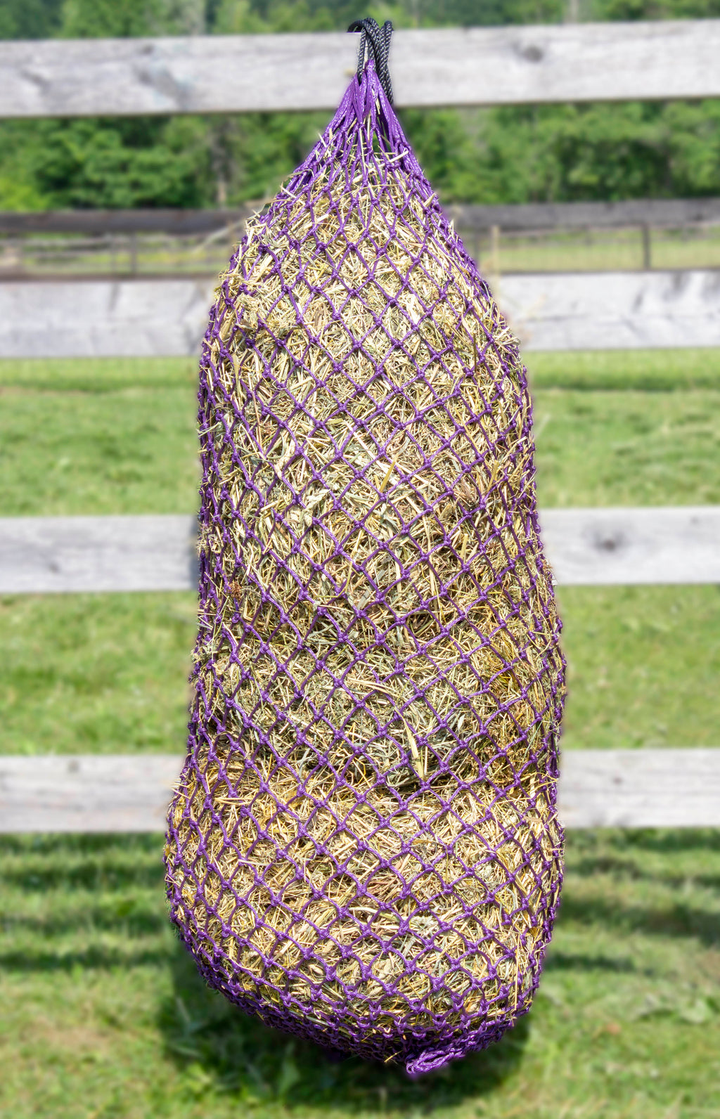 Derby Originals 56” Ultra Slow Feed 1.5" Holes Hay Net Holds about 4 Flakes for Horses