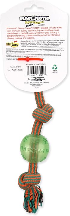 Mammoth Tire Biter Ball With Extra Tug