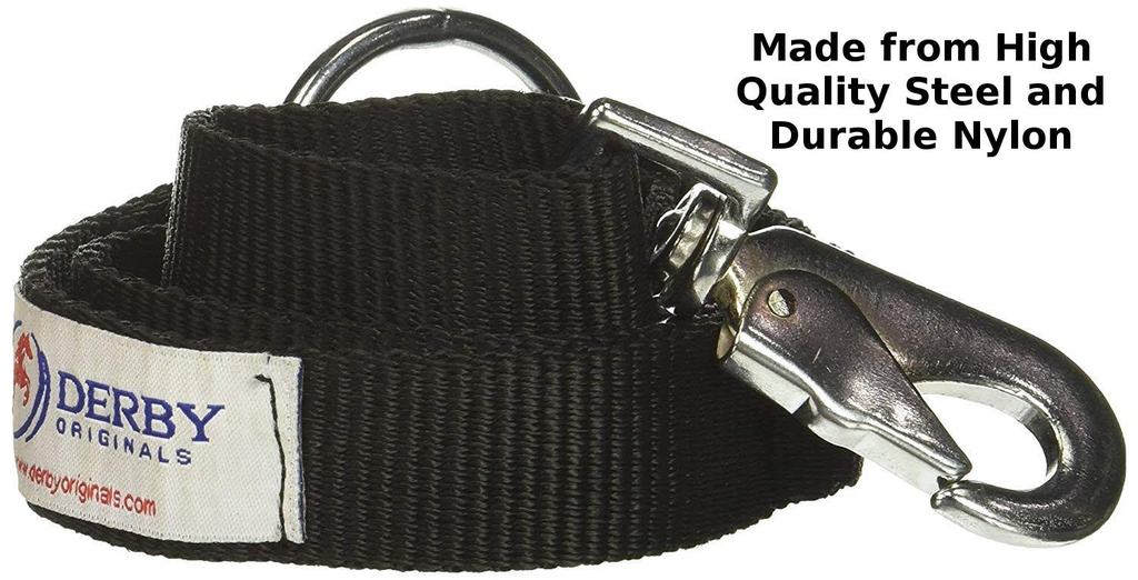 Derby Originals Heavy Duty Adjustable Overlay 30” Nylon Hanging Bucket Straps for Water and Feed Buckets - Available in Four Fun Patterns
