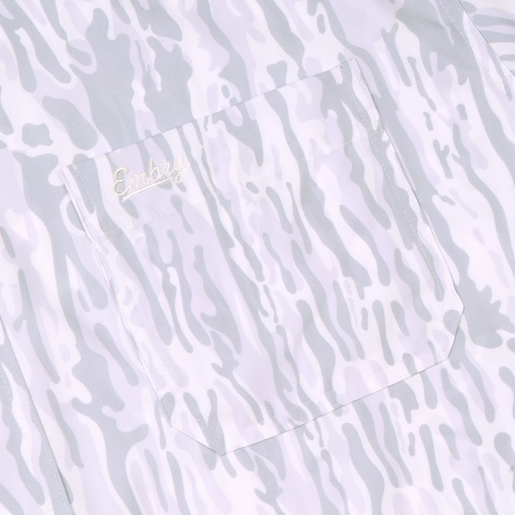 Performance Button Up - White Ranch