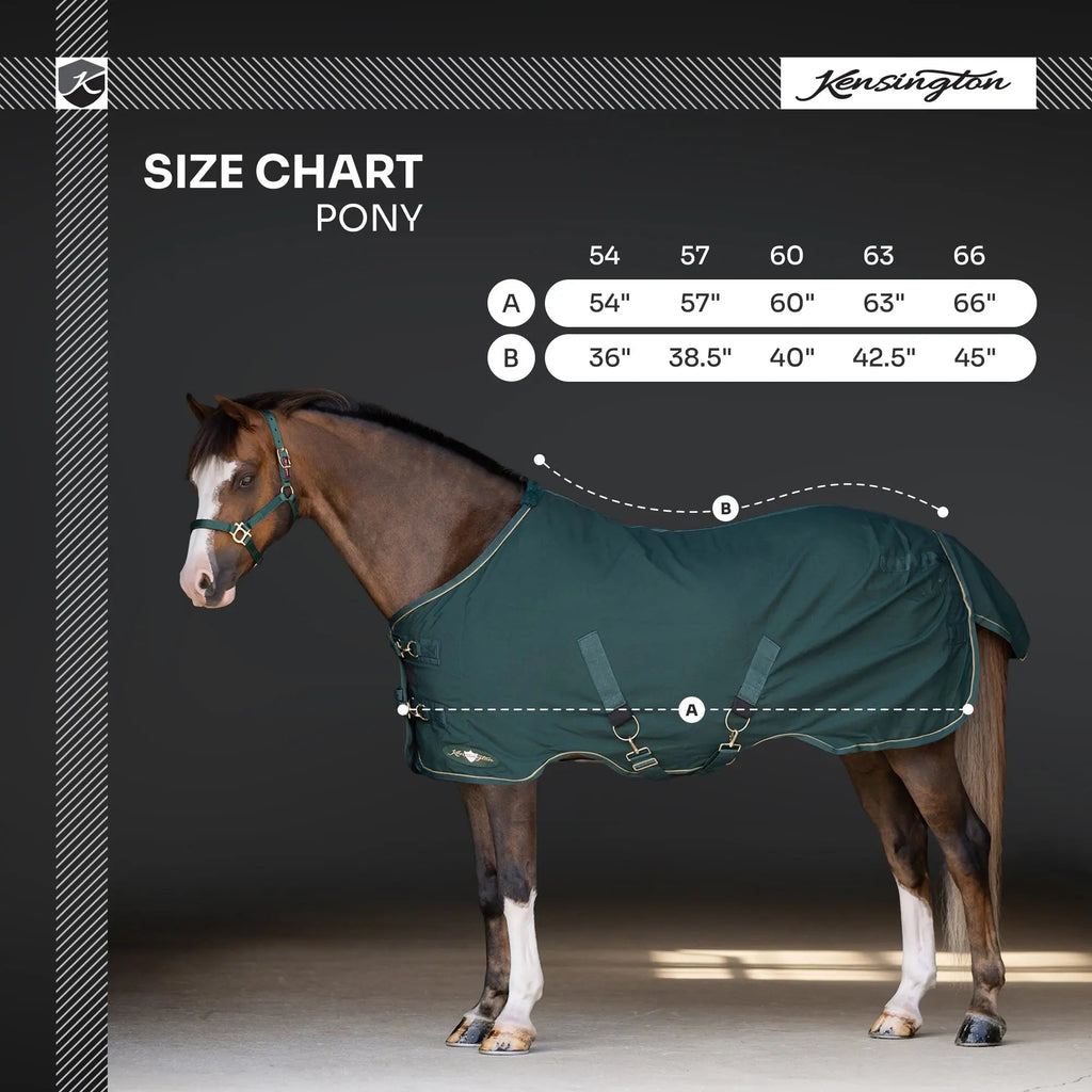 Pony Poly Cotton Day Sheet - Breathable Stable Sheet