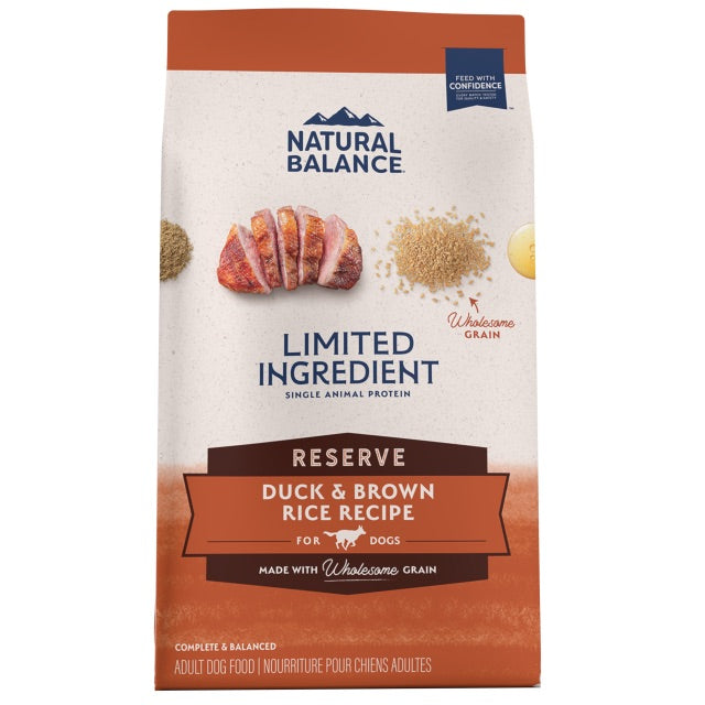 Natural Balance Limited Ingredient Duck & Brown Rice Dry Dog Food