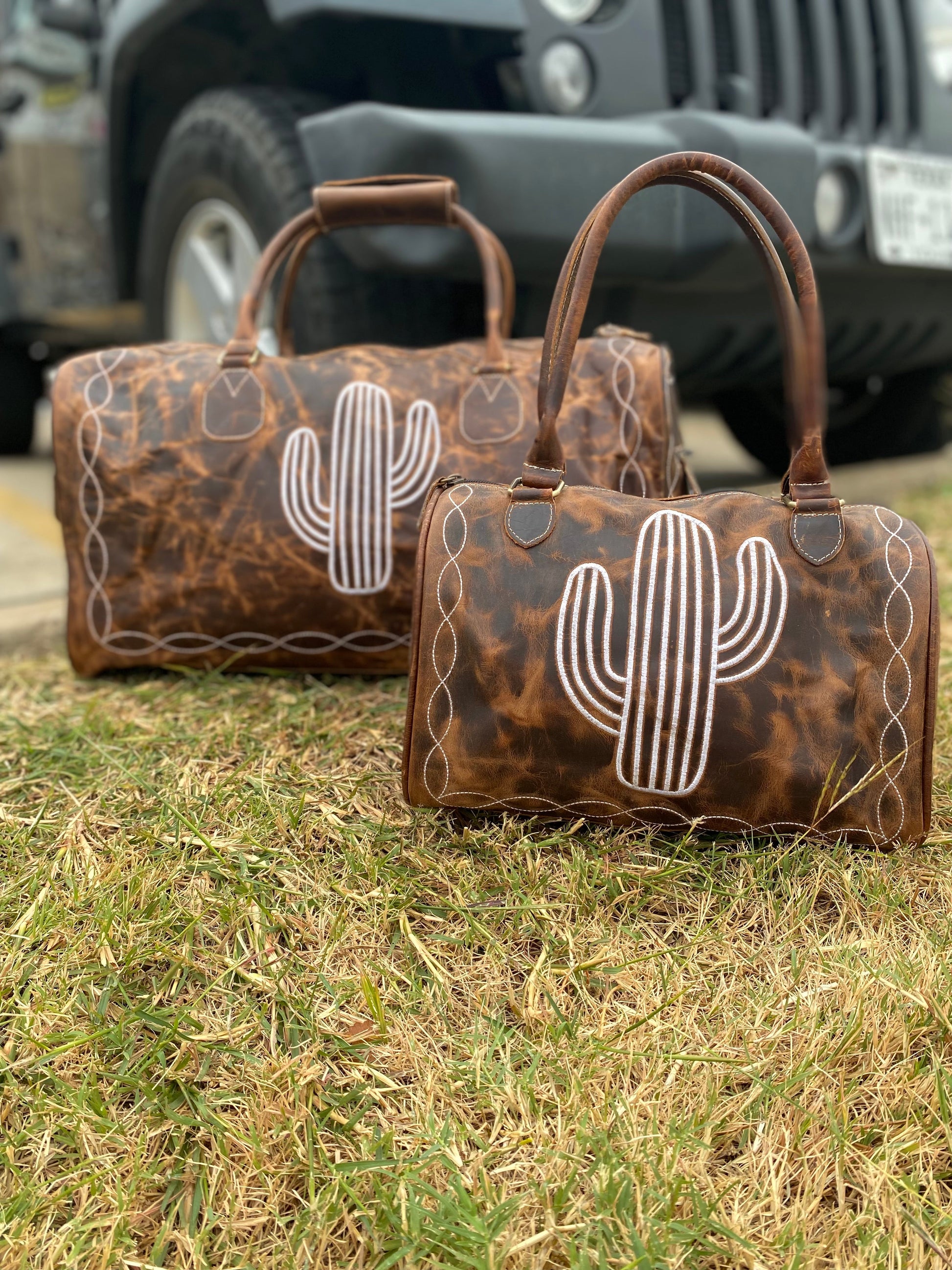 Cactus Vintage Duffle Bag