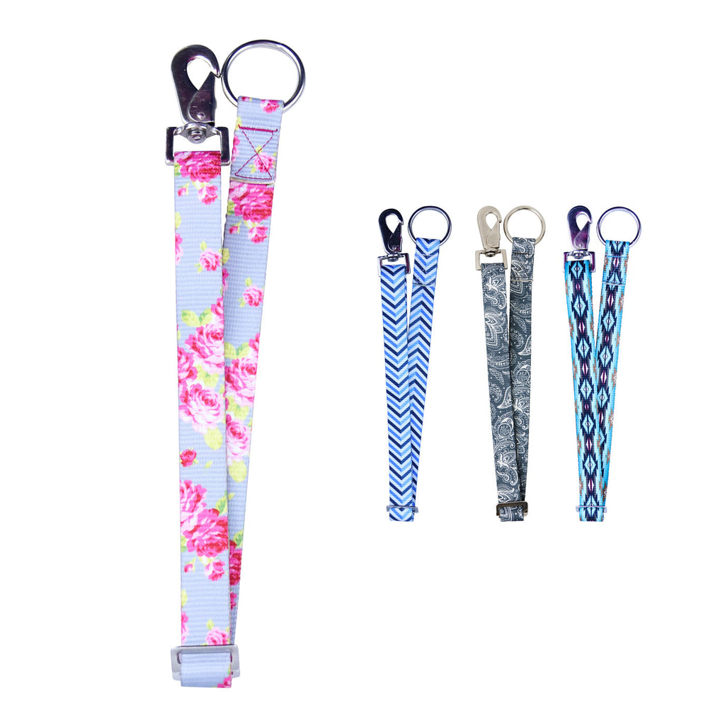 Derby Originals Heavy Duty Adjustable Overlay 30” Nylon Hanging Bucket Straps for Water and Feed Buckets - Available in Four Fun Patterns