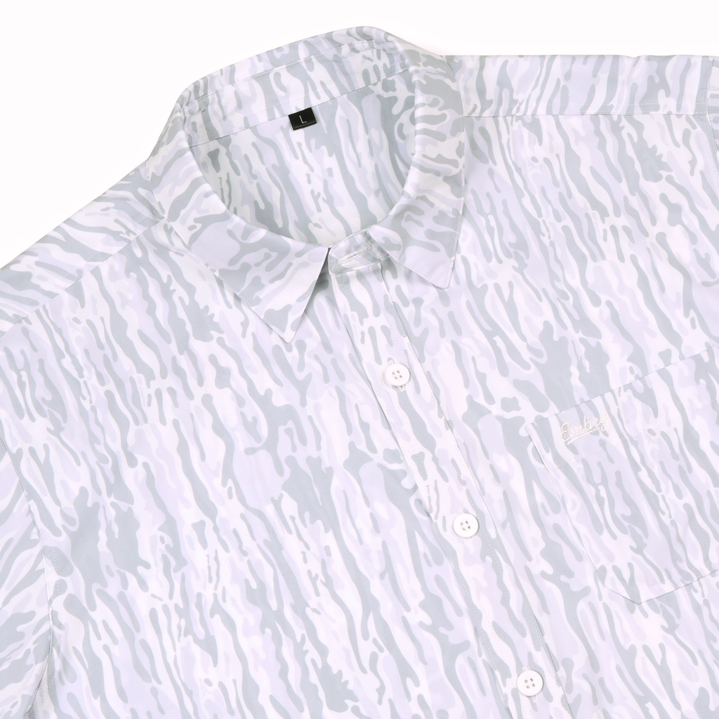Performance Button Up - White Ranch