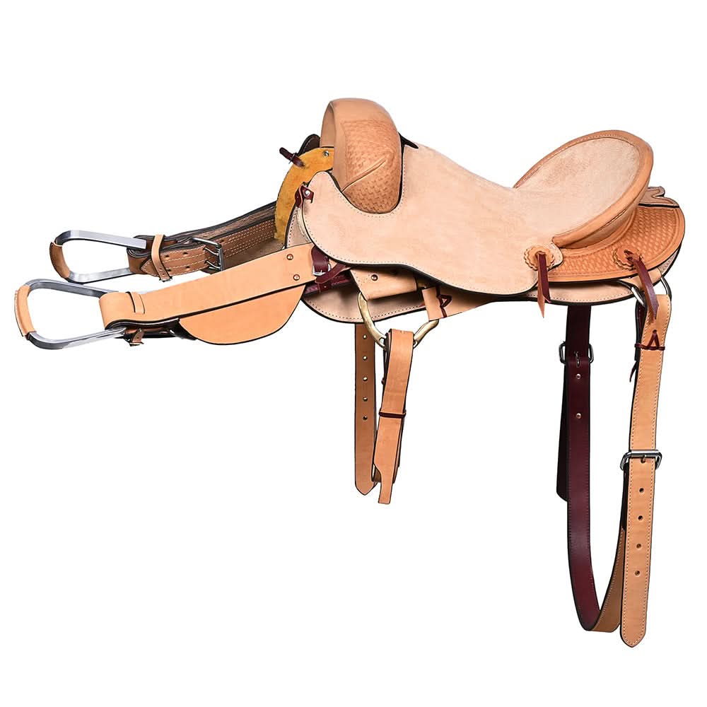 Horse Bronc Saddle Hilason Classic Series Rodeo American Leather