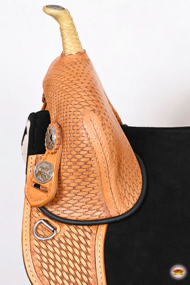 Hilason Western Horse Treeless Trail Barrel Saddle American Leather