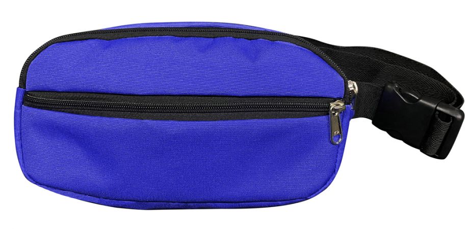 Hip Pack (Fanny Pack) Bag with zipper pockets.