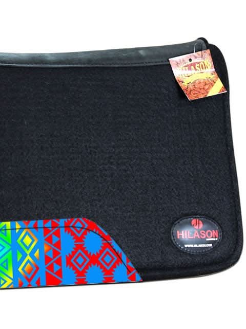 HILASON 31 In X 30 In Western Horse 100% Wool Felt Saddle Pad