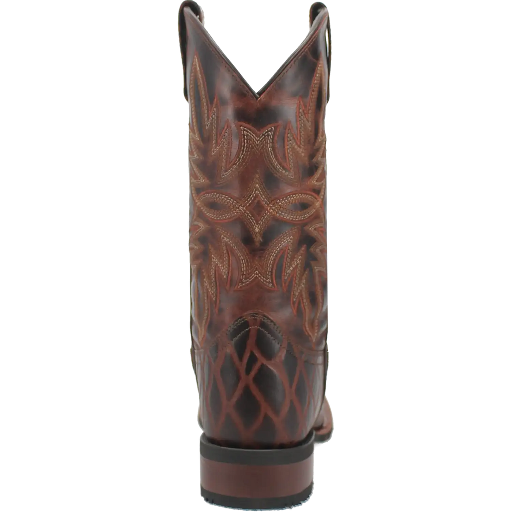 Laredo Grid - Men's Leather Cowboy Boots