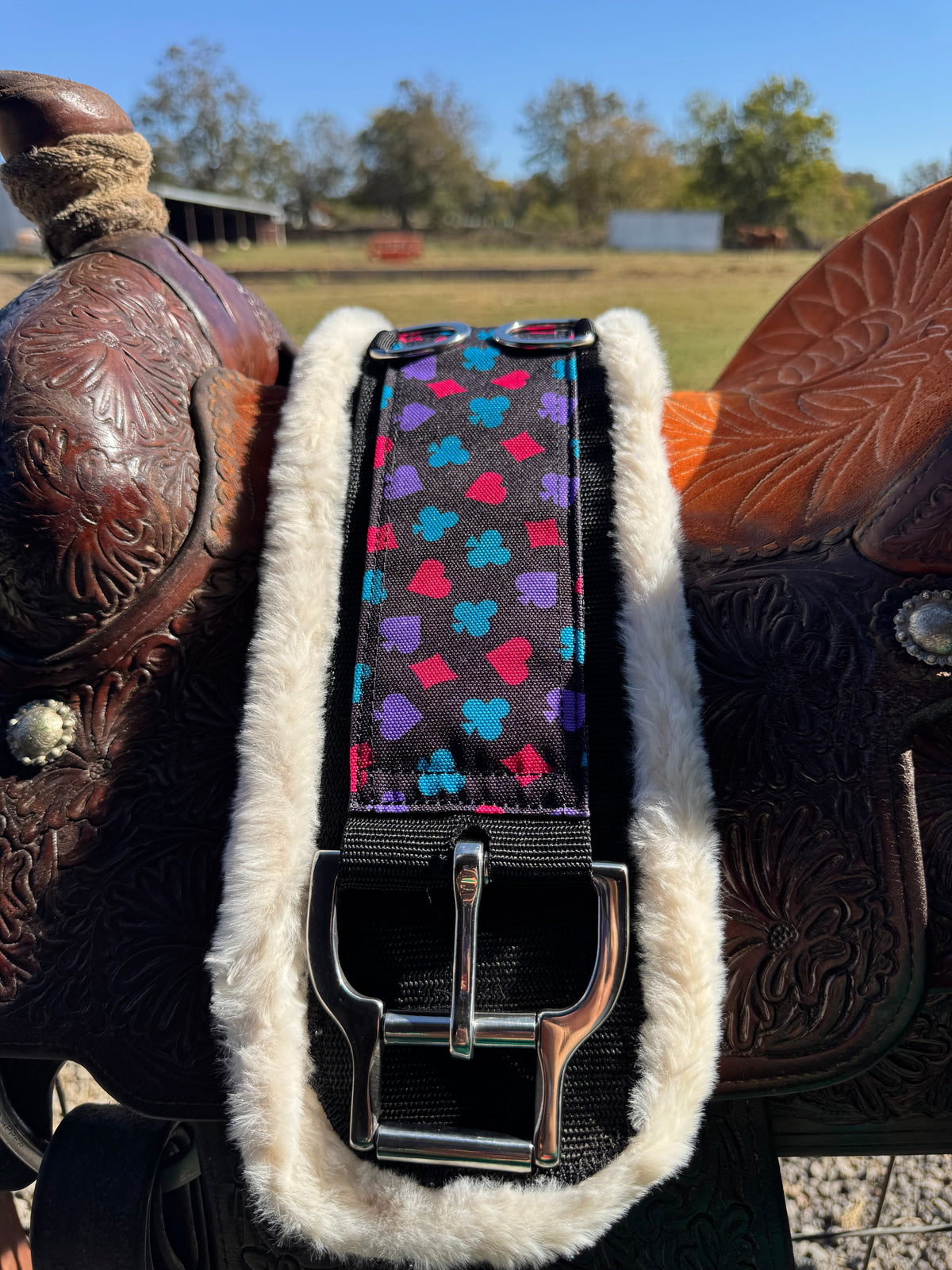 Fleece Western Cinch