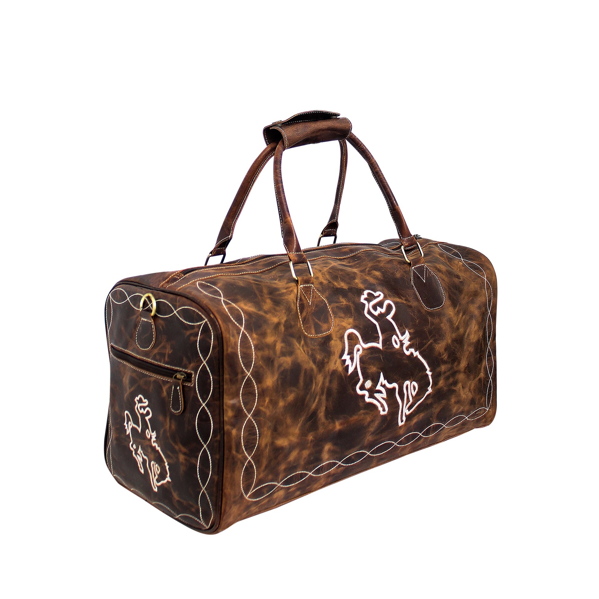 Bucking Horse Vintage Duffle Bag