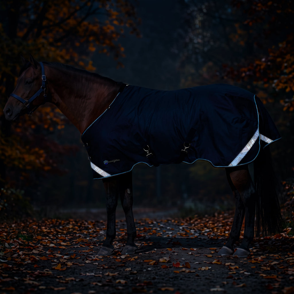 New 1200D Lightweight 80g Horse Winter Turnout Blanket - Waterproof & Breathable