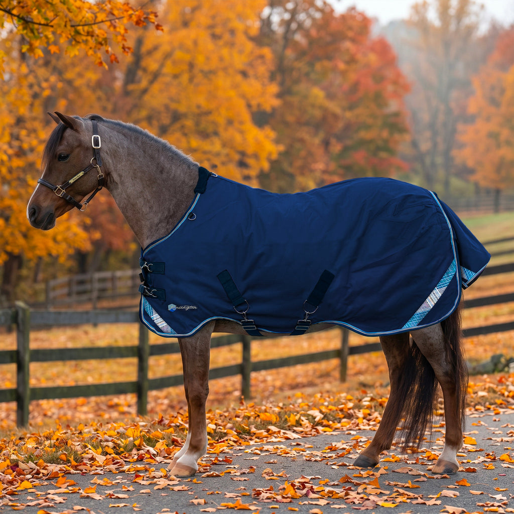 New Pony Lightweight 80g Horse Winter Turnout Blanket - Waterproof & Breathable