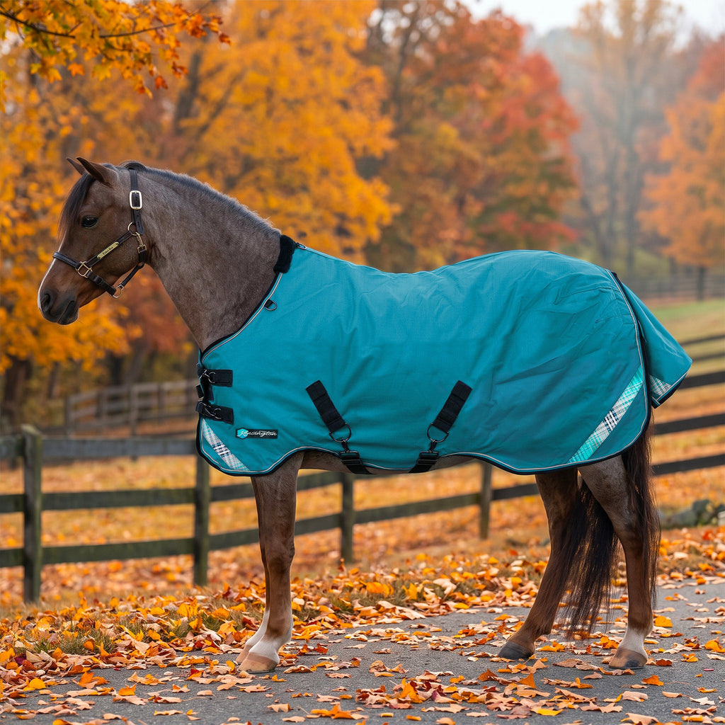New Pony Lightweight 80g Horse Winter Turnout Blanket - Waterproof & Breathable