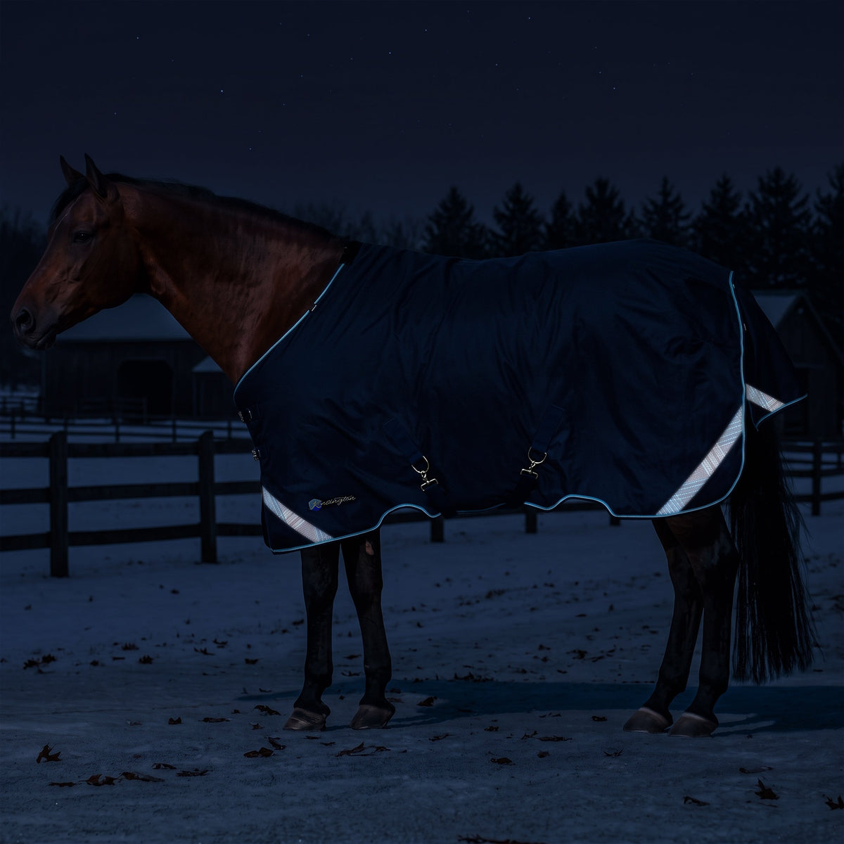 New 1200D Midweight 180g Horse Winter Turnout Blanket - Waterproof & Breathable