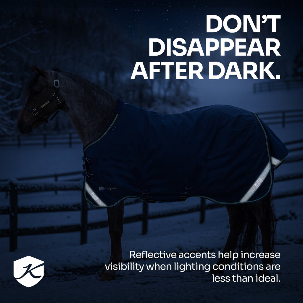 New Pony Midweight 180g Horse Winter Turnout Blanket - Waterproof & Breathable