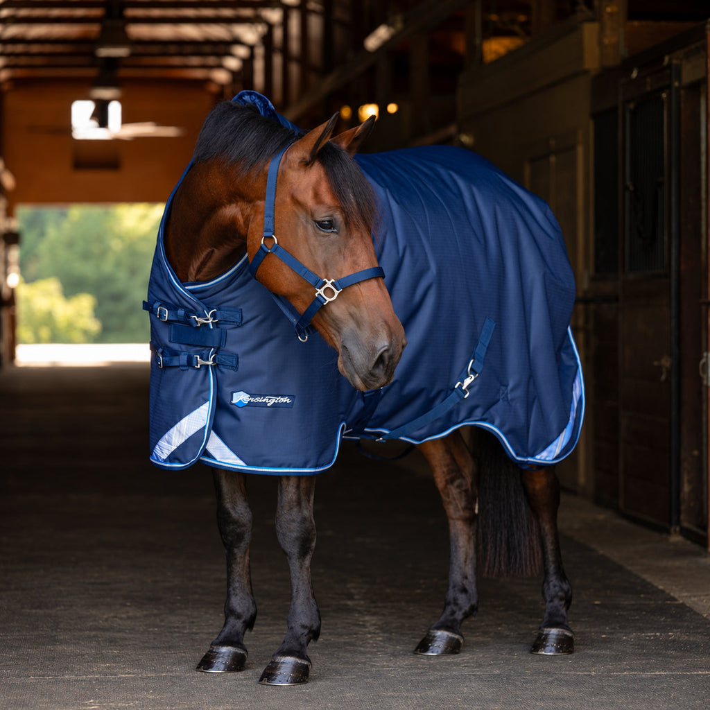 New 1200D Heavyweight 300g Horse Winter Turnout Blanket - Waterproof & Breathable