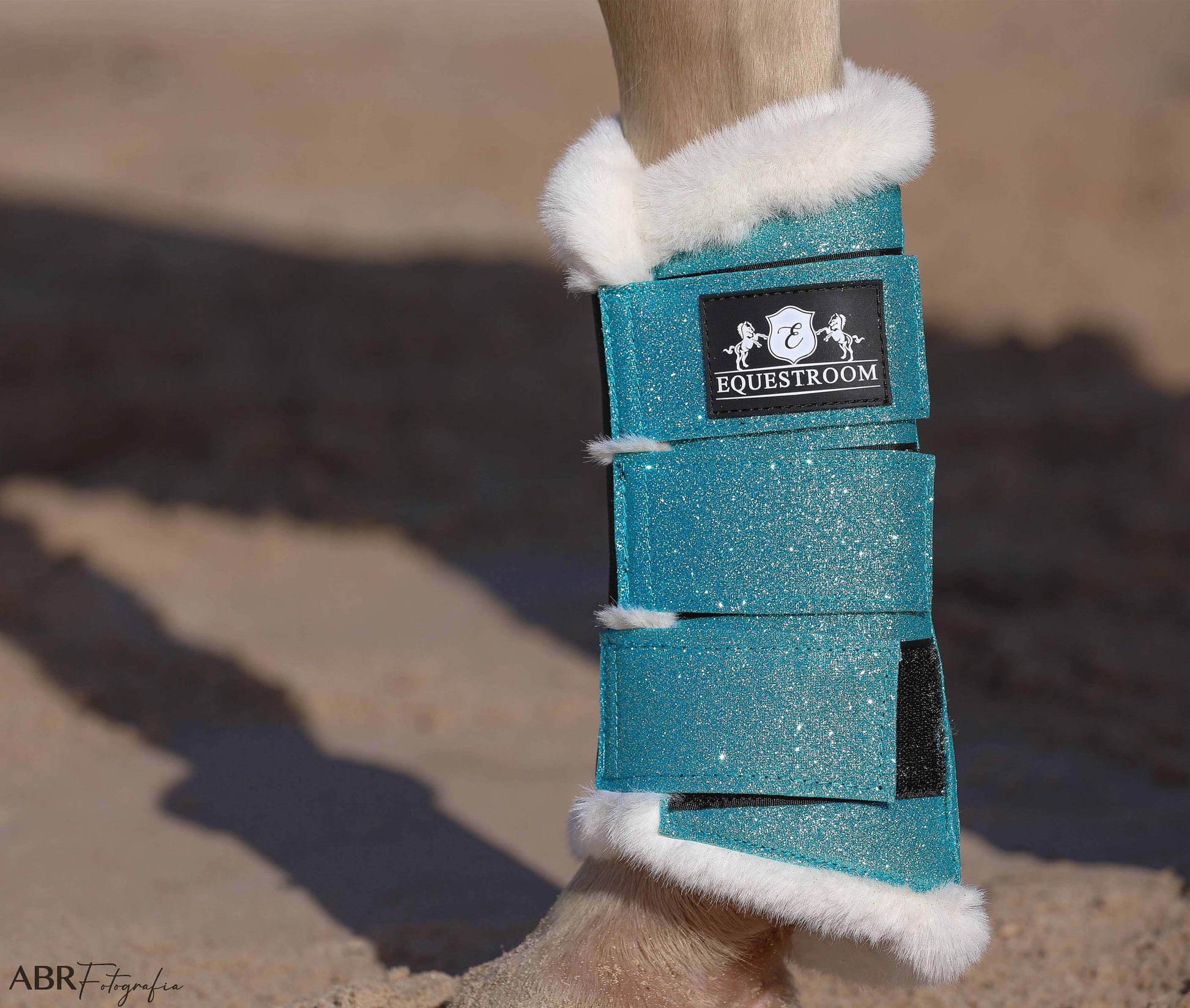 Baby Blue Brushing Boots