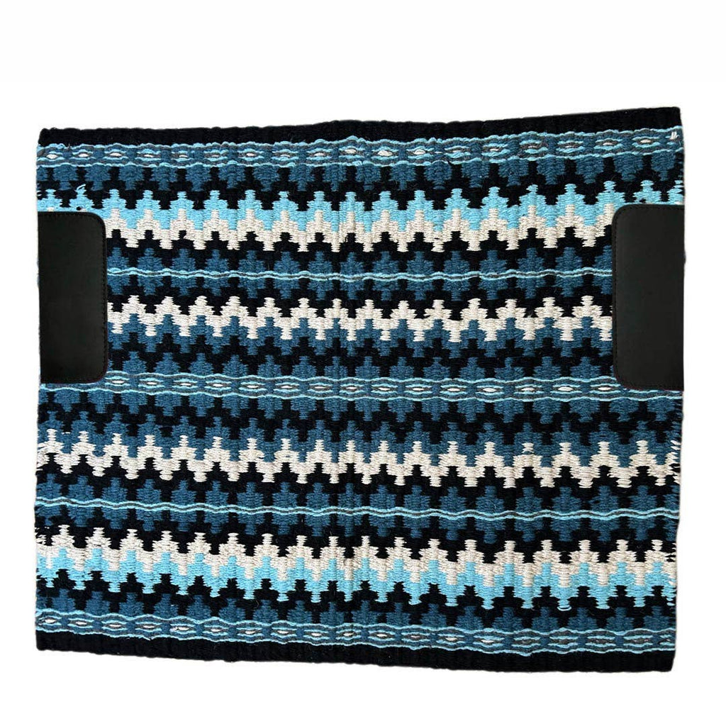 TuffRider Double Weave Western Saddle Blanket 34" X 40": Multi-009 / 34x40
