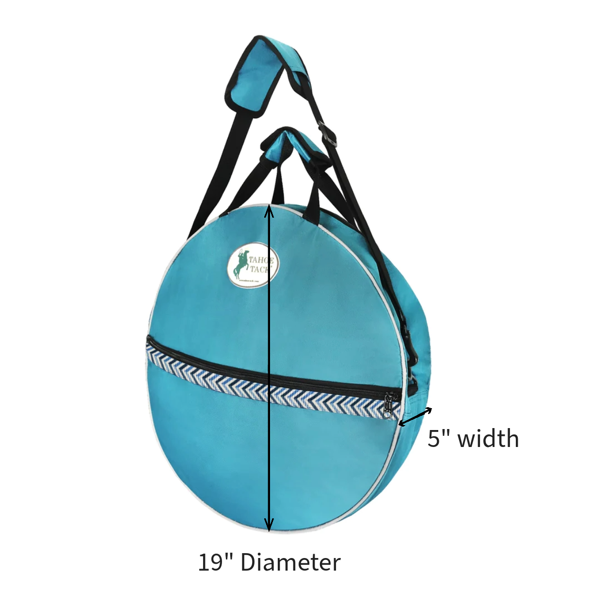 Horse and Calf Roping 3 Ropes Carry Bag Custom Designed with Reflective and Overlay Trim by Tahoe Tack