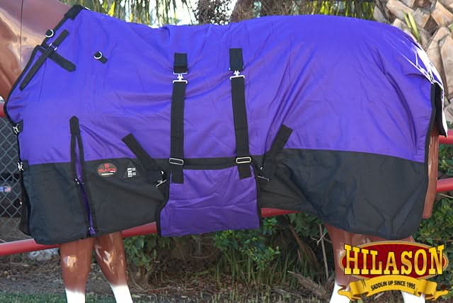 HILASON 1200D Winter Waterproof Turnout Horse Blanket Belly Wrap| Turnout Horse Blanket | Turnout Horse Blankets for Winter Waterproof | Horse Turnout Blanket | Horse Turnout