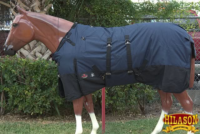 HILASON 1200D Winter Waterproof Turnout Horse Blanket Belly Wrap| Turnout Horse Blanket | Turnout Horse Blankets for Winter Waterproof | Horse Turnout Blanket | Horse Turnout
