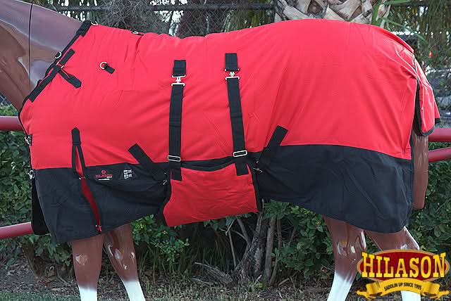HILASON 1200D Winter Waterproof Turnout Horse Blanket Belly Wrap| Turnout Horse Blanket | Turnout Horse Blankets for Winter Waterproof | Horse Turnout Blanket | Horse Turnout