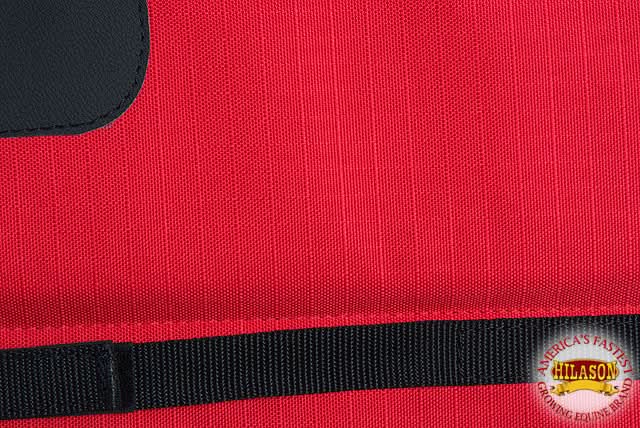 HILASON Western Tack All Purpose Horse Saddle Pad Red 32" X 32"