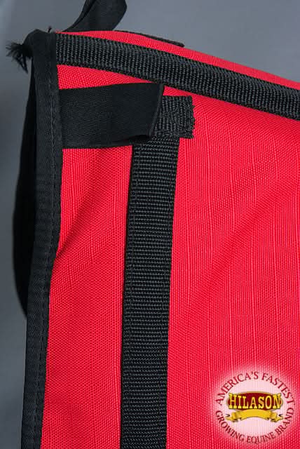 HILASON Western Tack All Purpose Horse Saddle Pad Red 32" X 32"