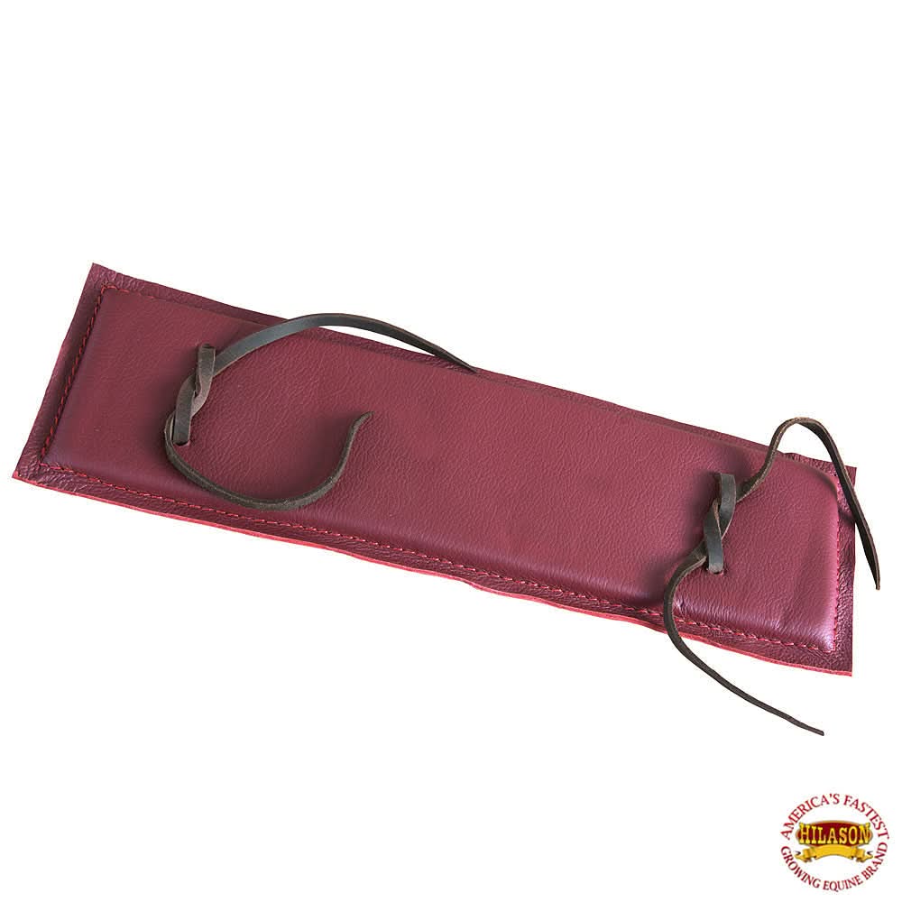 HILASON Western Leather Bull Rope Pads Regular