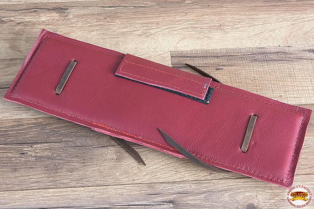 HILASON Western Leather Bull Rope Pads Regular