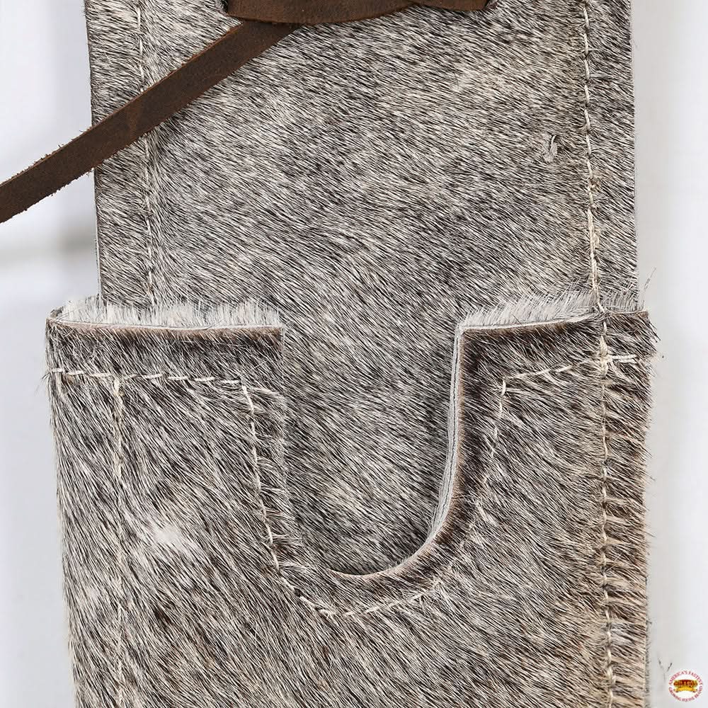 HILASON Western Leather Bull Rope Pads Regular