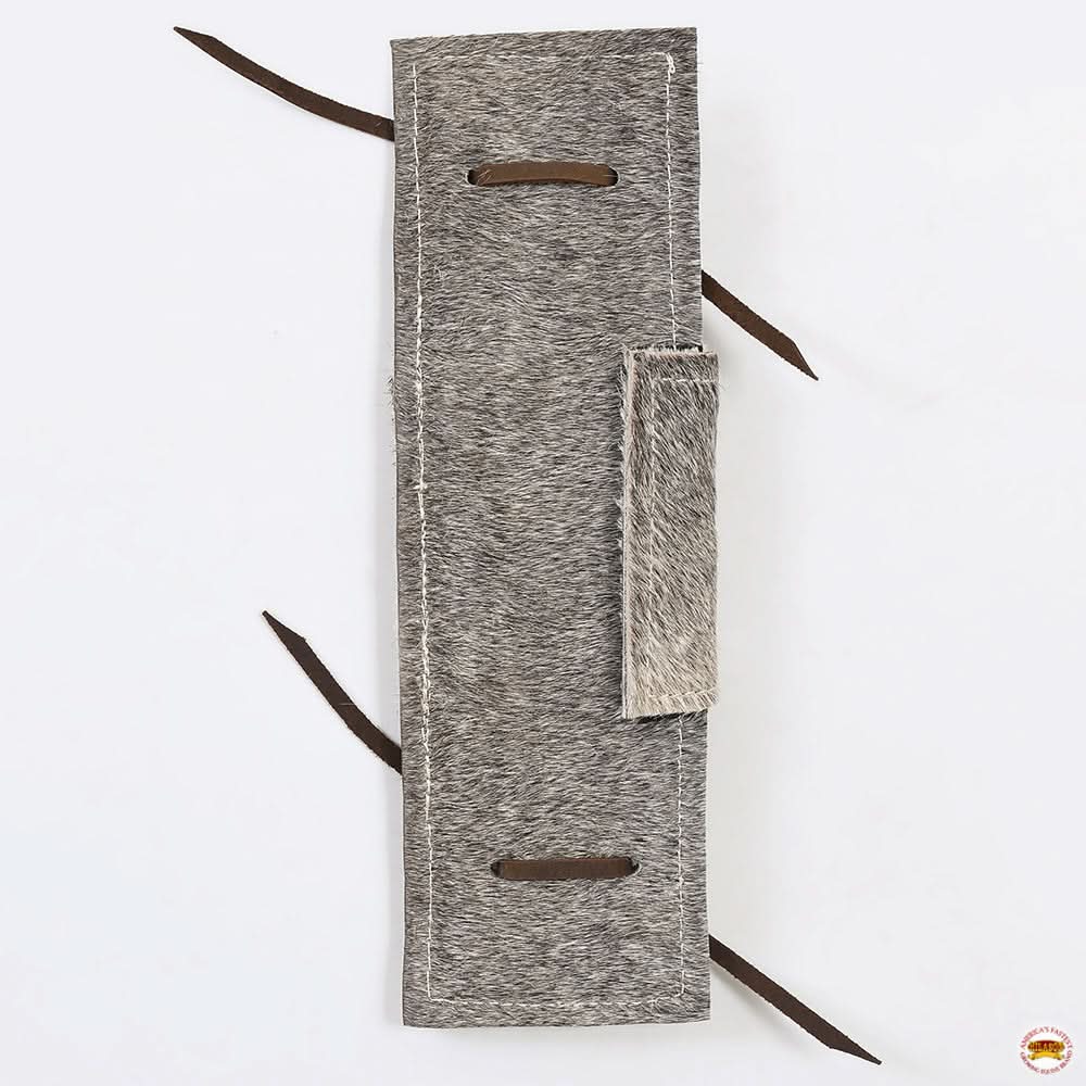 HILASON Western Leather Bull Rope Pads Regular