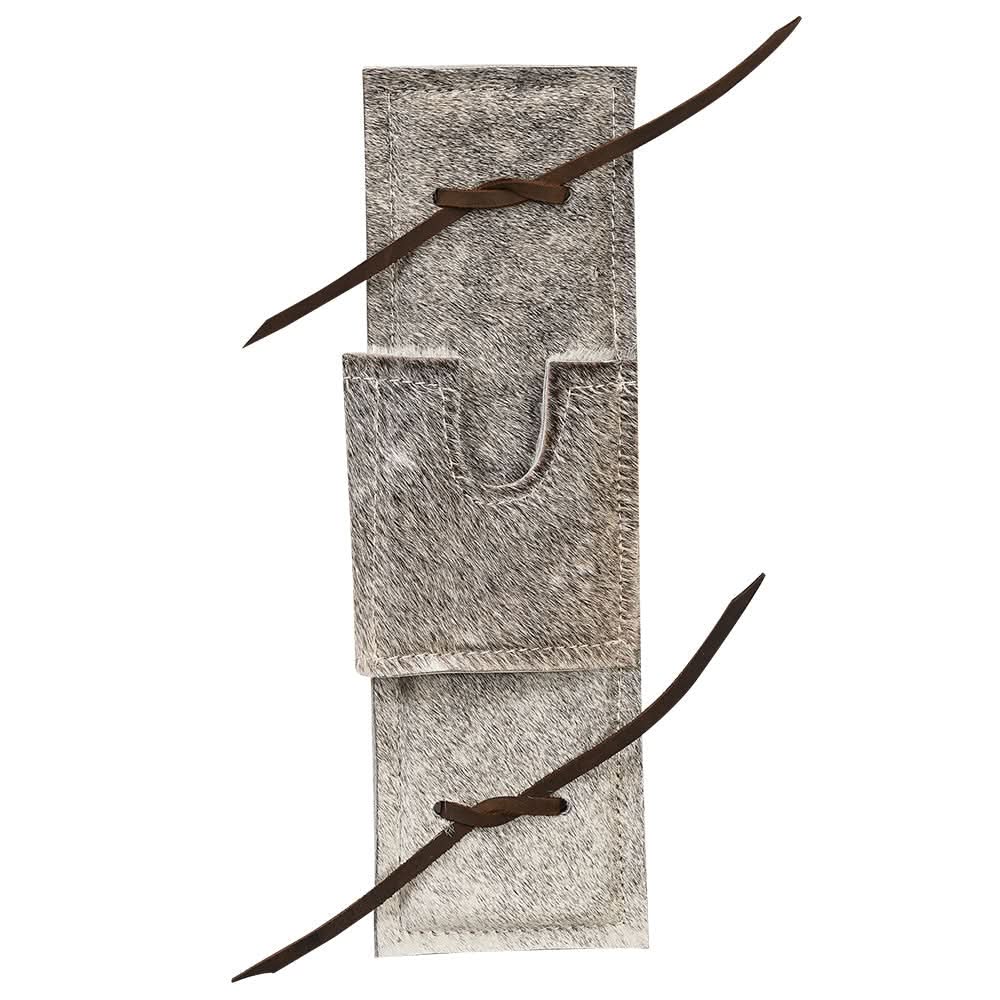 HILASON Western Leather Bull Rope Pads Regular