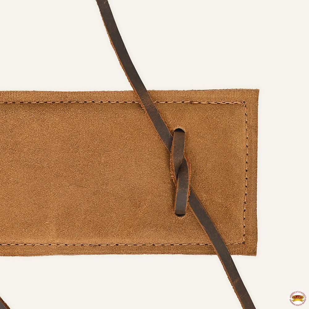 HILASON Western Leather Bull Rope Pads Regular