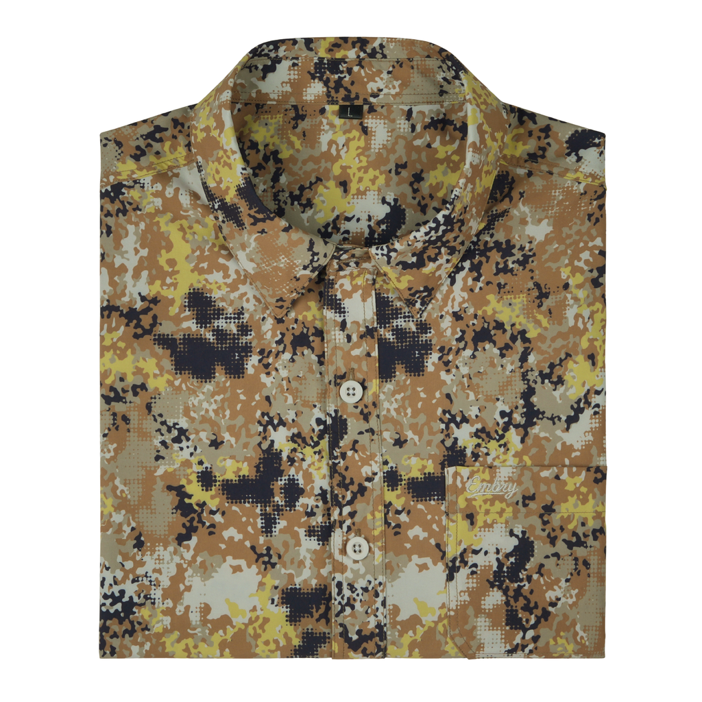 Performance Button Up - Light Ridge