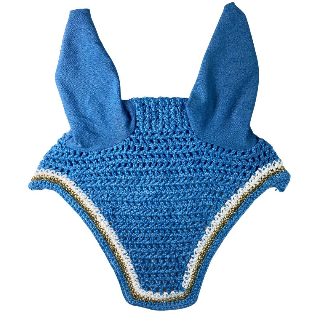 Tri-Colored Fancy Fly Veil with Ears