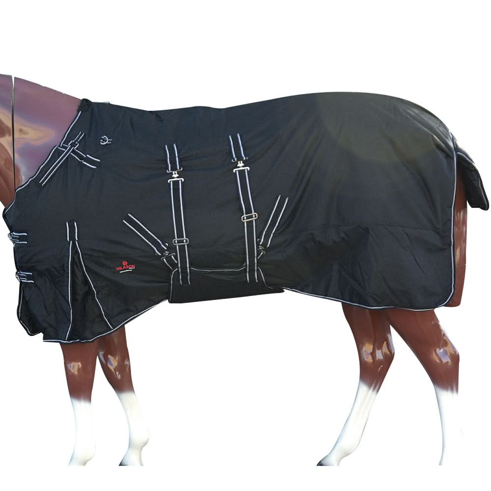 HILASON 1200D Winter Waterproof Turnout Horse Blanket Belly Wrap| Turnout Horse Blanket | Turnout Horse Blankets for Winter Waterproof | Horse Turnout Blanket | Horse Turnout