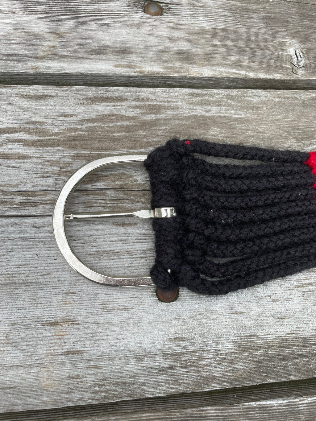 Pony / Mini 9 strand western rope girth with center D rings