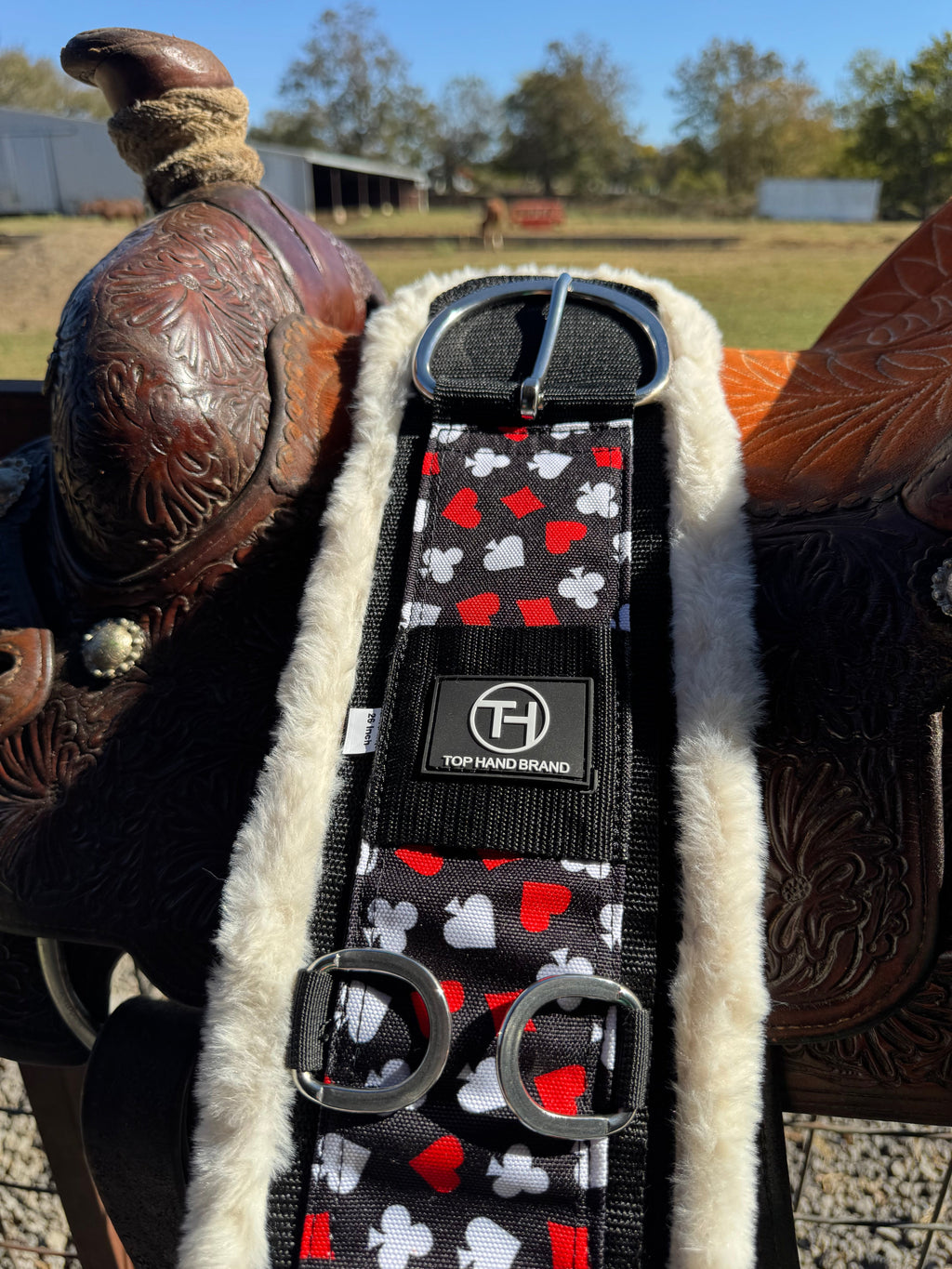 Fleece Western Cinch