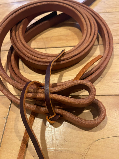 BH 6ft Tan Western Split Reins