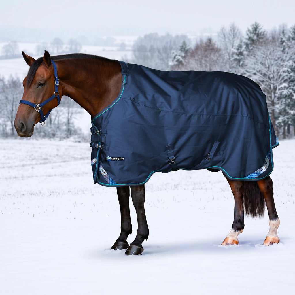 1200D Midweight 180g Euro Cut Horse Winter Turnout Blanket - Waterproof & Breathable