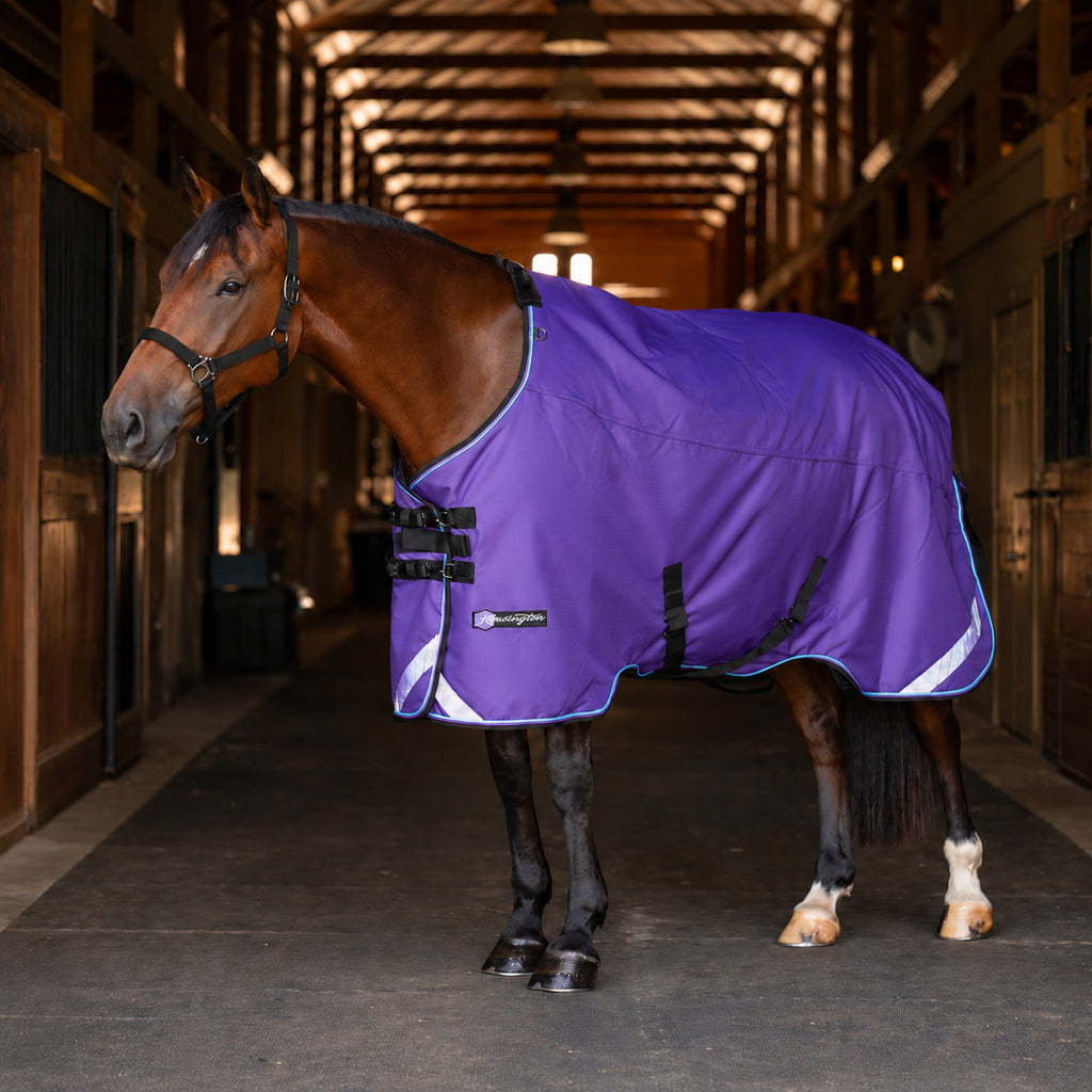 1200D Heavyweight 300g Euro Cut Horse Winter Turnout Blanket - Waterproof & Breathable