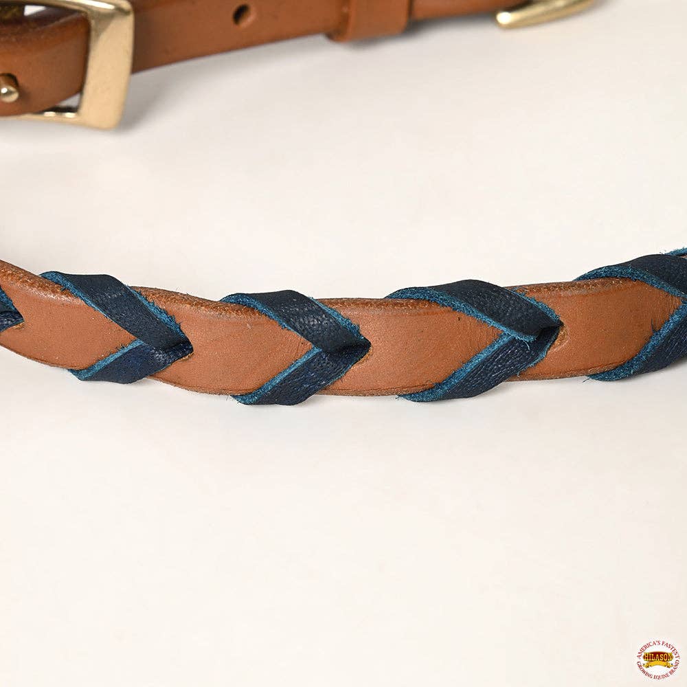 8 Feet Western Horse Leather Laced Barrel Roper Reins