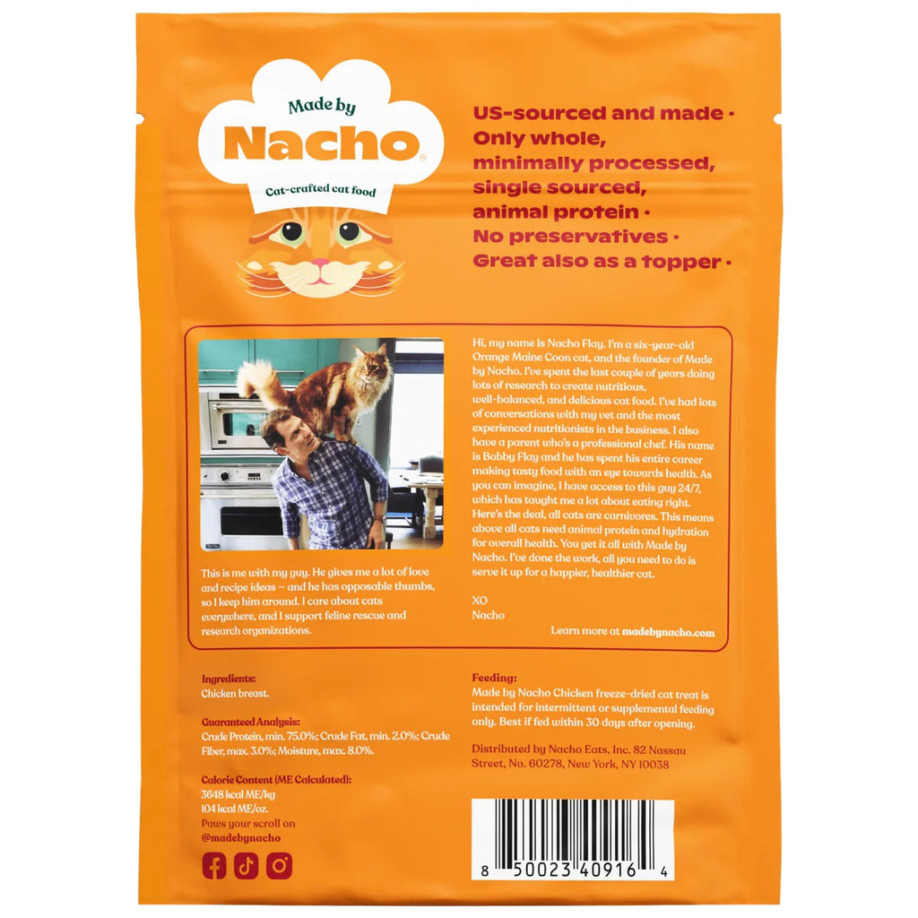 Made By Nacho Freeze Dried Chicken Treat (1oz)