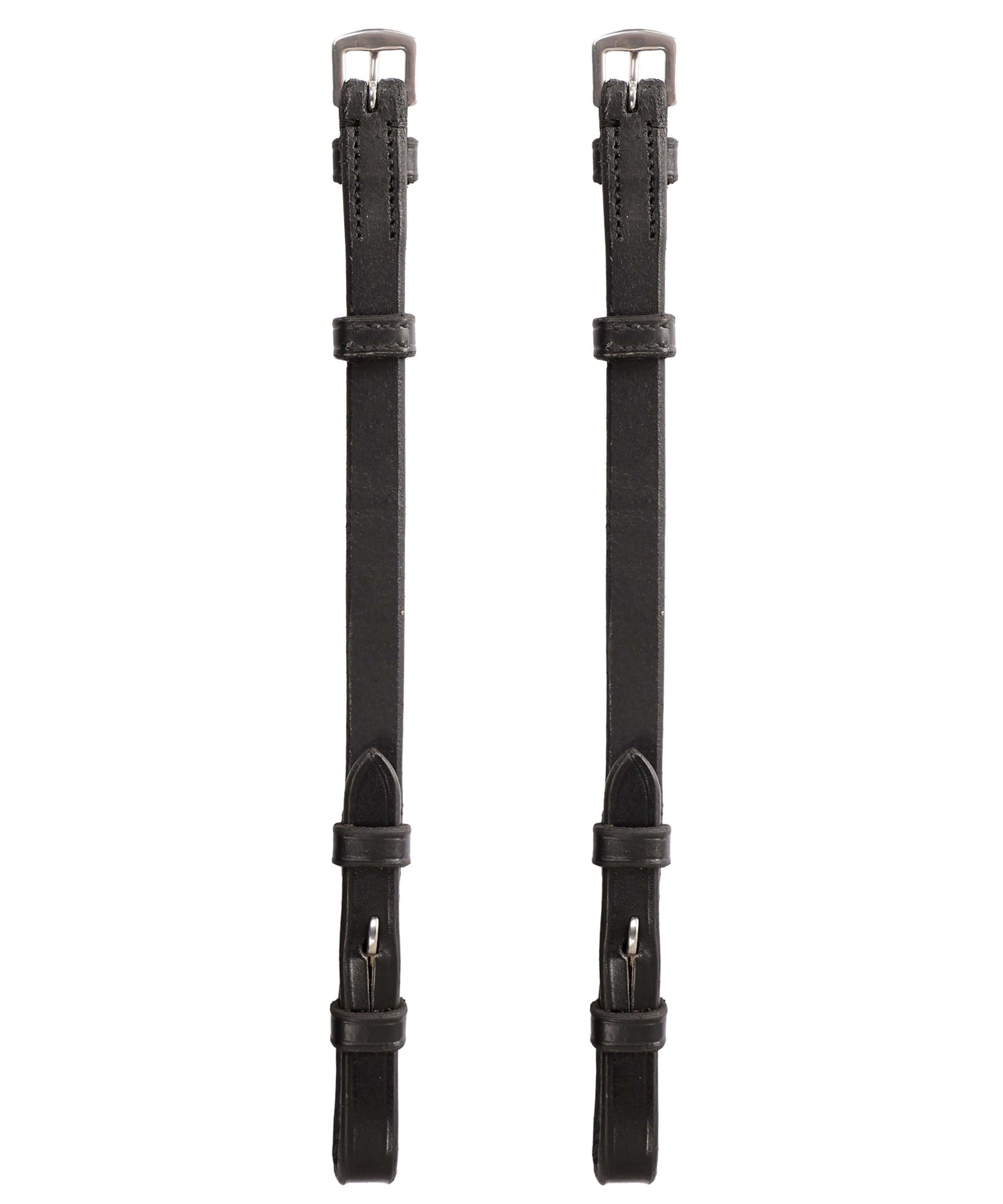ExionPro Bridle Cheek Pieces With Hook Fastening - Matching Stitching